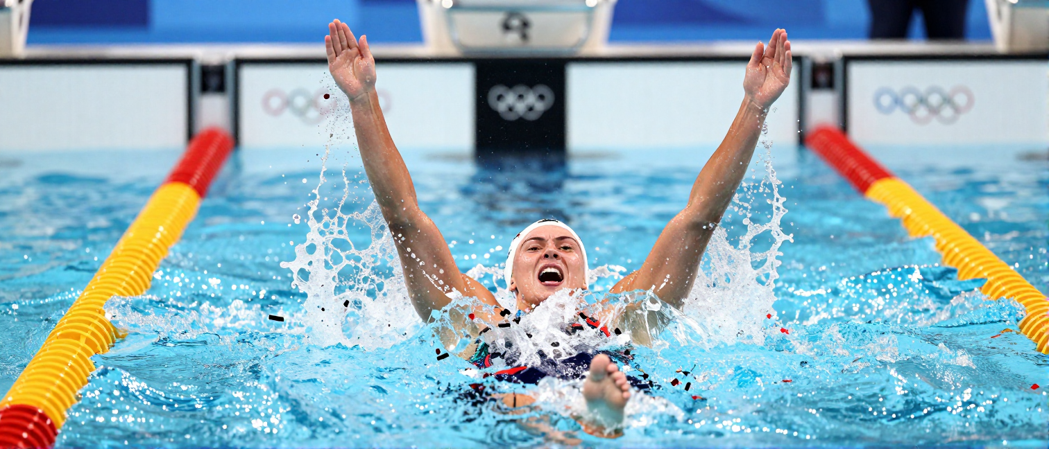 Ariarne Titmus Fires Back as Records Tumble to North American Guns