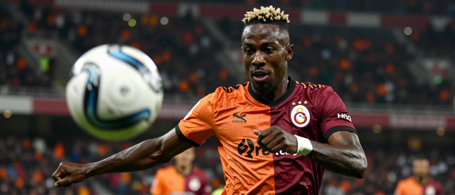 Victor Osimhen takes over iconic No. 9 shirt at Galatasaray