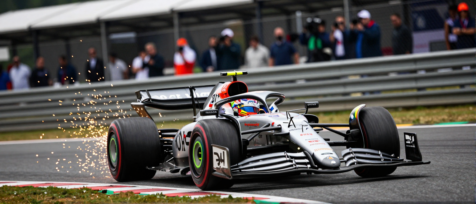 Isack Hadjar's British GP Race Ruined by Front Wing Failure