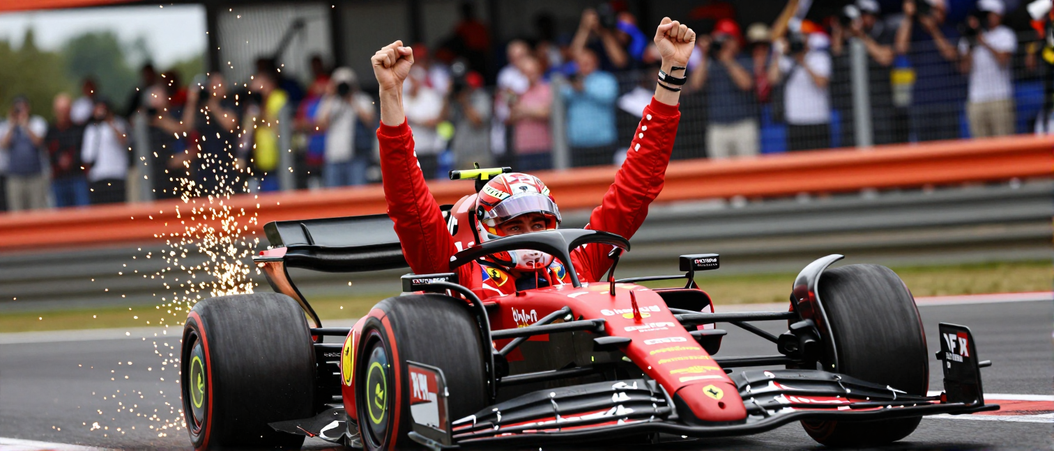 Charles Leclerc wins at Silverstone but doubts Ferrari progress