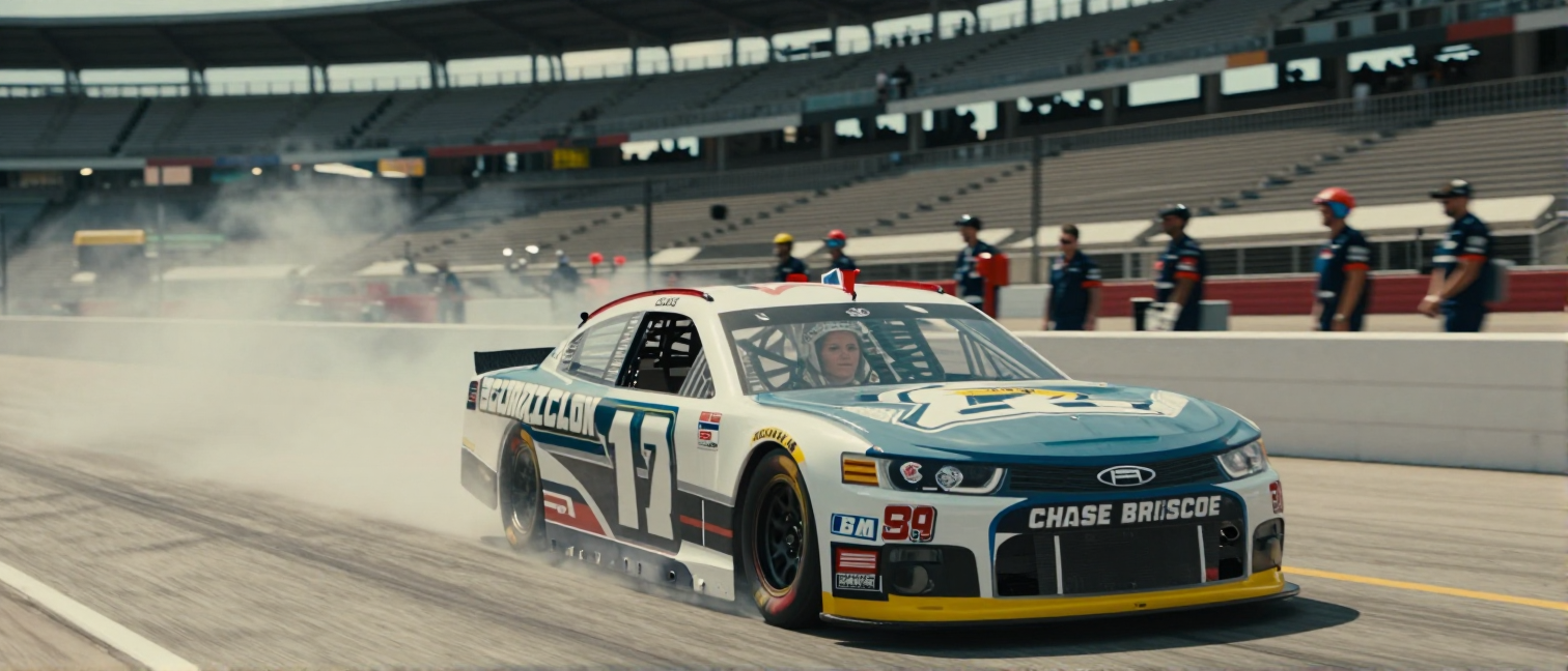 Chase Briscoe Flung in Late EchoPark Multicar Crash