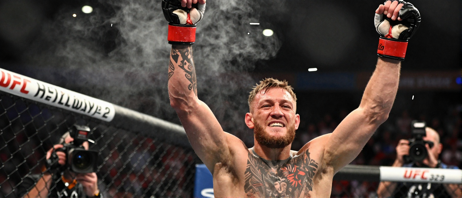 Nate Diaz Predicts McGregor vs. Holloway 2 Outcome Ahead of UFC 329