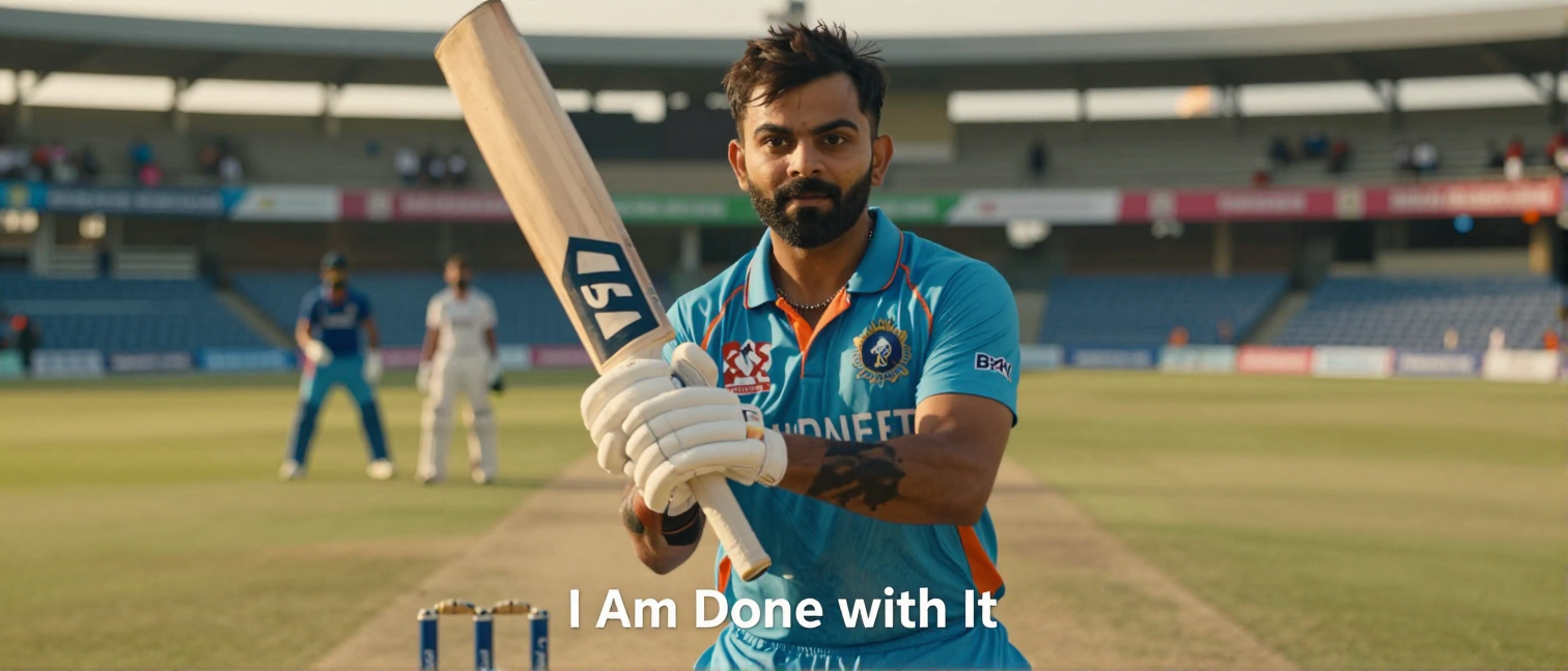 Virat Kohli Rules Out Test Cricket Return: 'I Am Done with It'