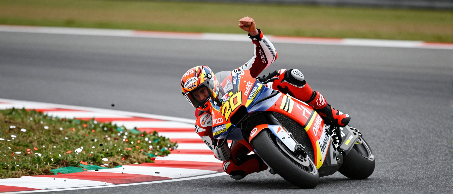 Jorge Martín fights past Bagnaia to stay MotoGP title leader in Germany
