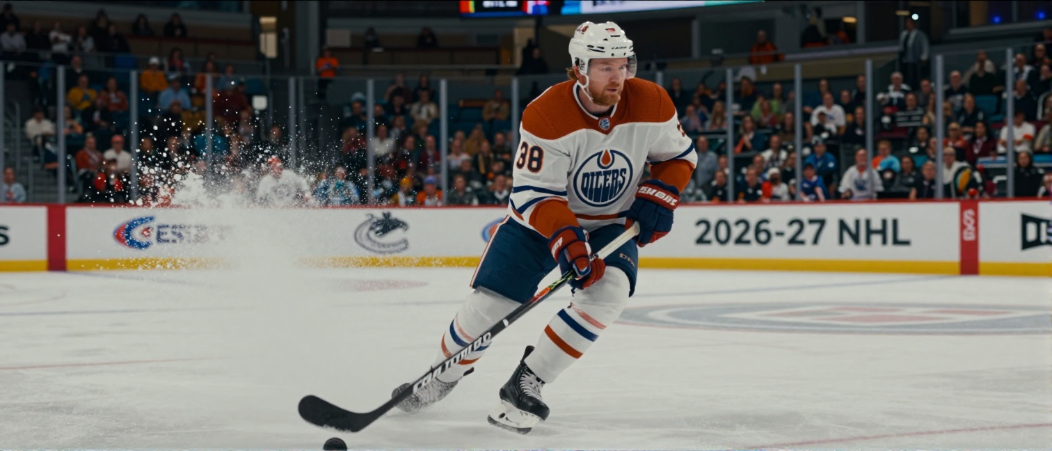 Connor McDavid and Oilers open 2026-27 NHL season against Canucks