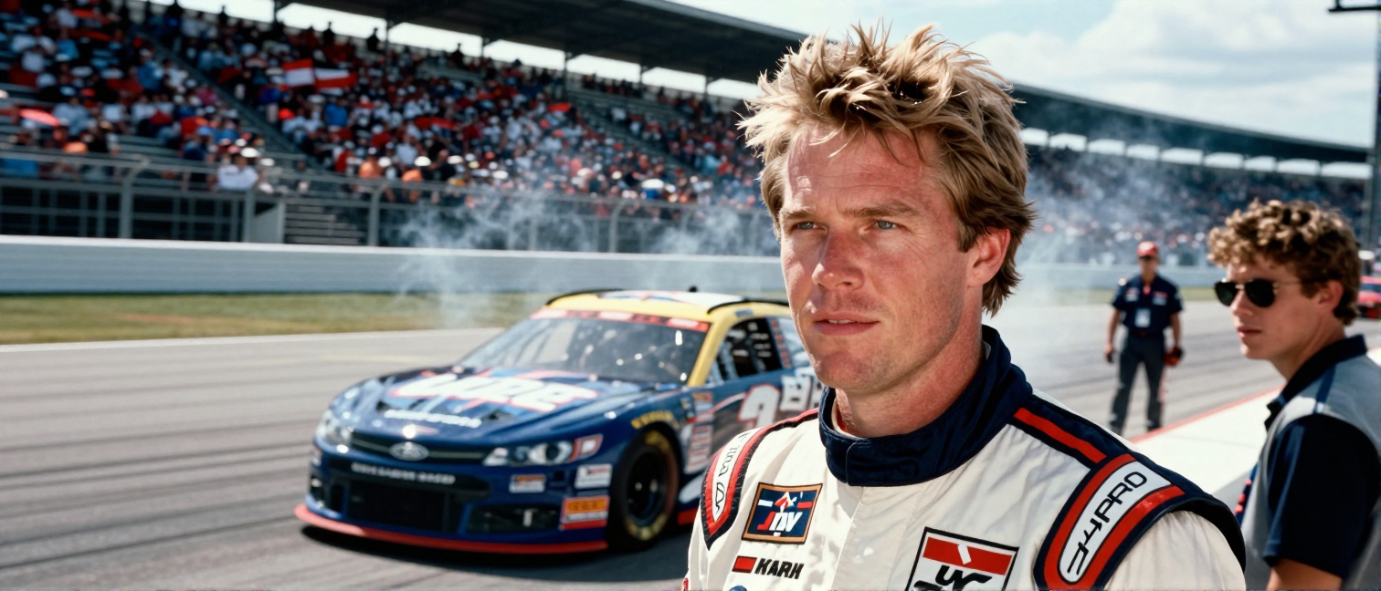 Dale Earnhardt’s grandson makes Osky debut in first stock car race