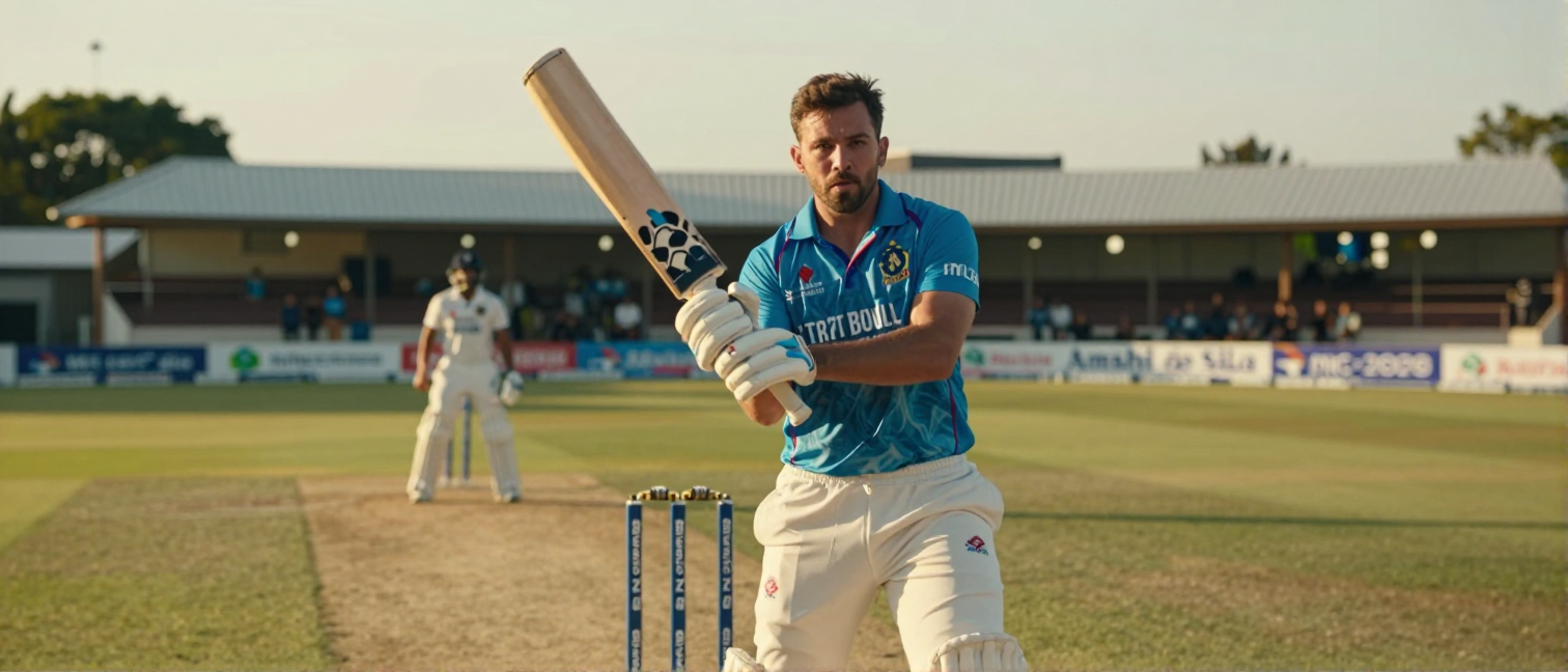 Trent Boult strikes out Amshi de Silva in MLC 2026 clash
