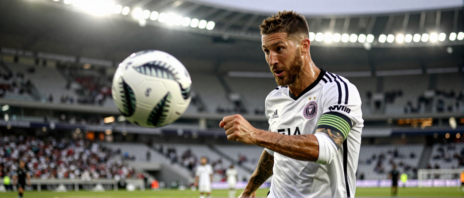 Sergio Ramos Trains in Miami, Staying Fit for the Next Season