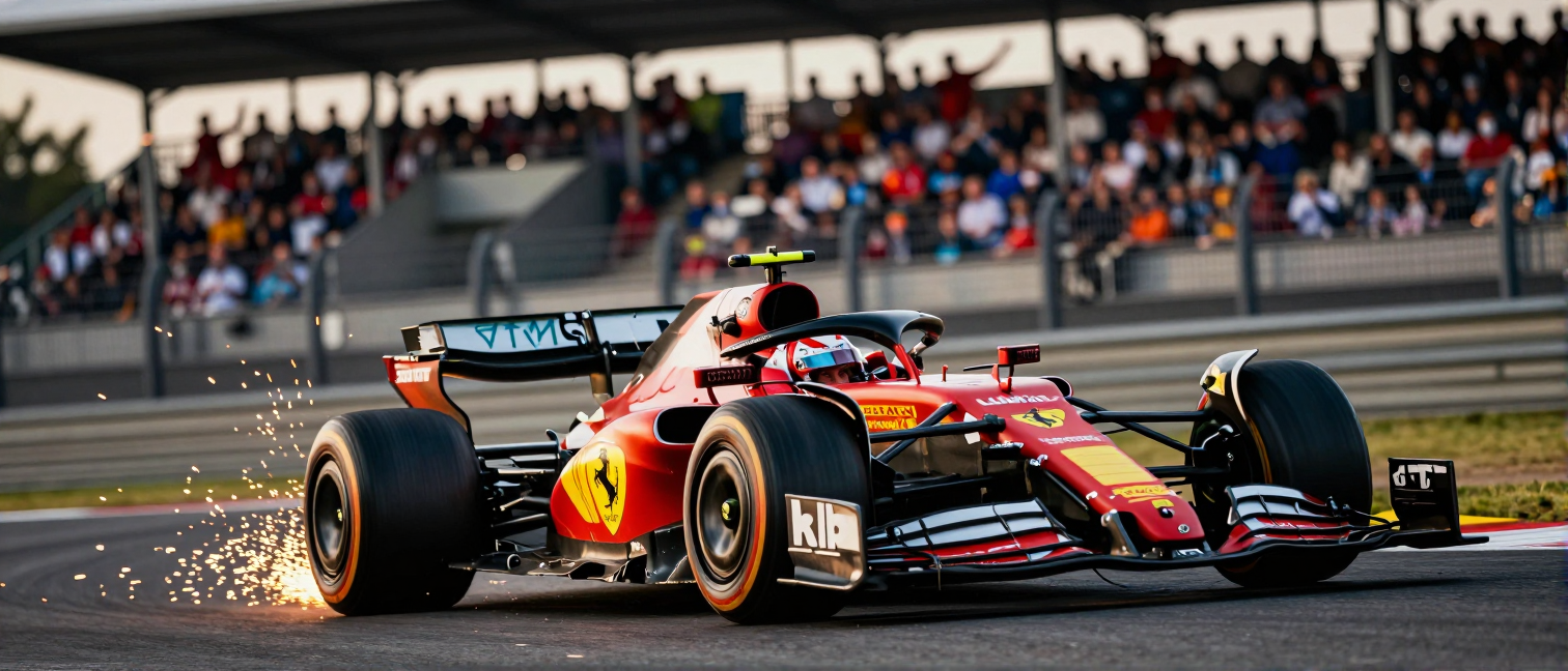 Lewis Hamilton's Ferrari crashes in Belgian GP practice ahead of qualifying