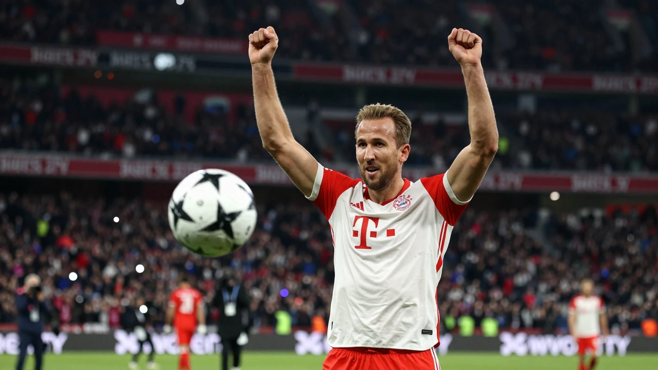 Kane Matches Aubameyang Record in Bayern Cup Win