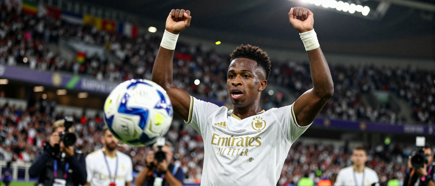 Vinicius Jr Congratulates Bellingham on World Cup Heroics