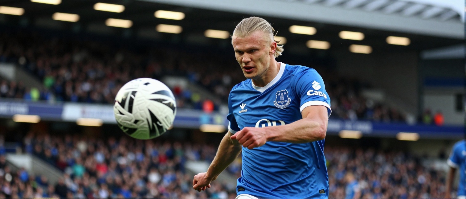 Erling Haaland’s rise makes Everton’s missed chance even more painful