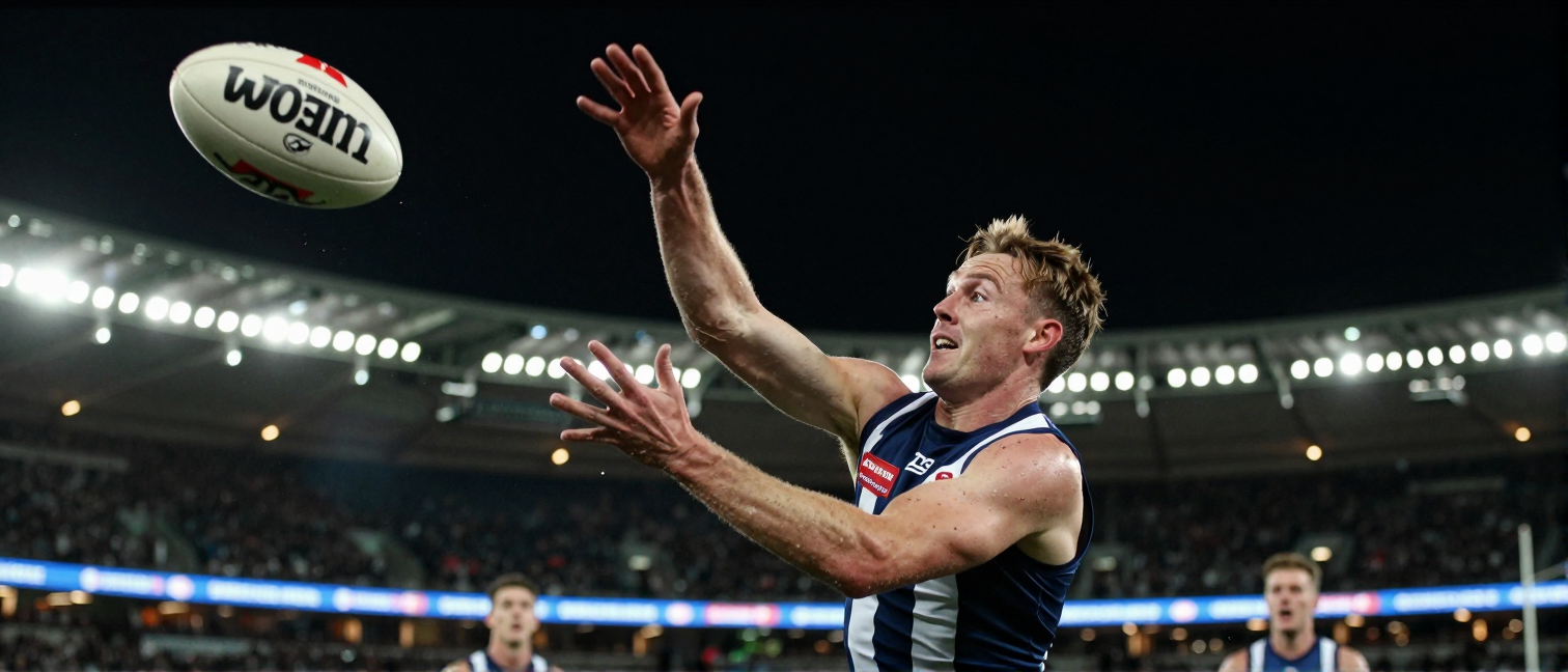 Clayton Oliver Involved in Heavy Collision with Jeremy Cameron