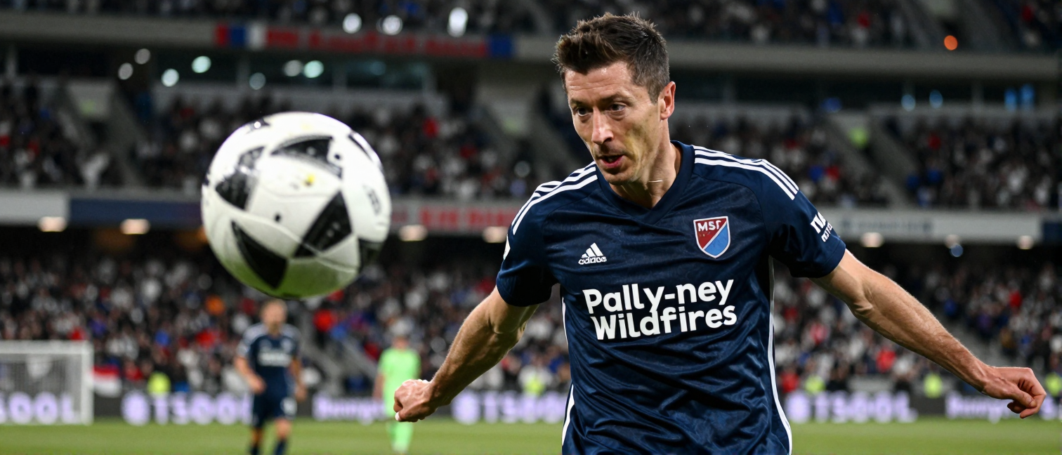 Robert Lewandowski's MLS Debut Delayed Amid Canadian Wildfires