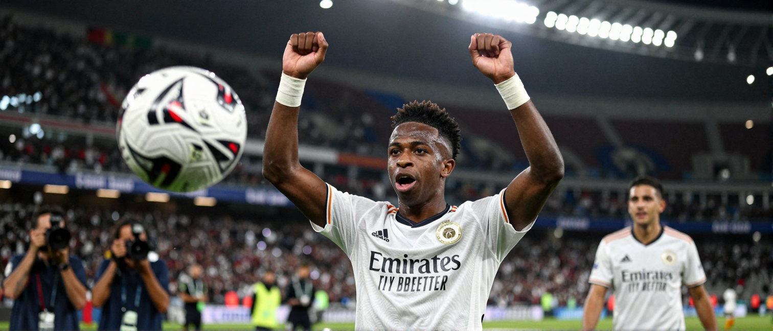 Vinicius Jr welcomes new Real Madrid teammate Cucurella after World Cup win