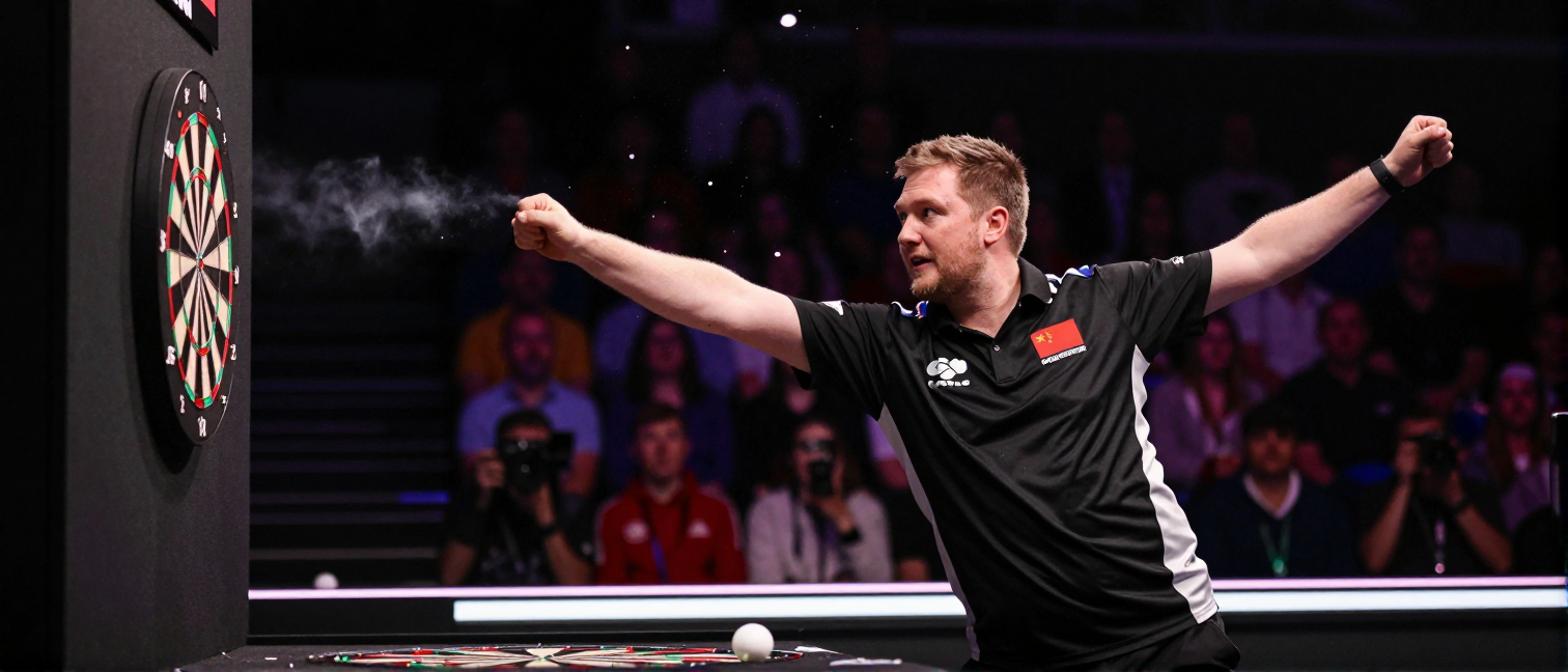 Jonny Clayton storms into European Darts Open final day with 6-1 rout