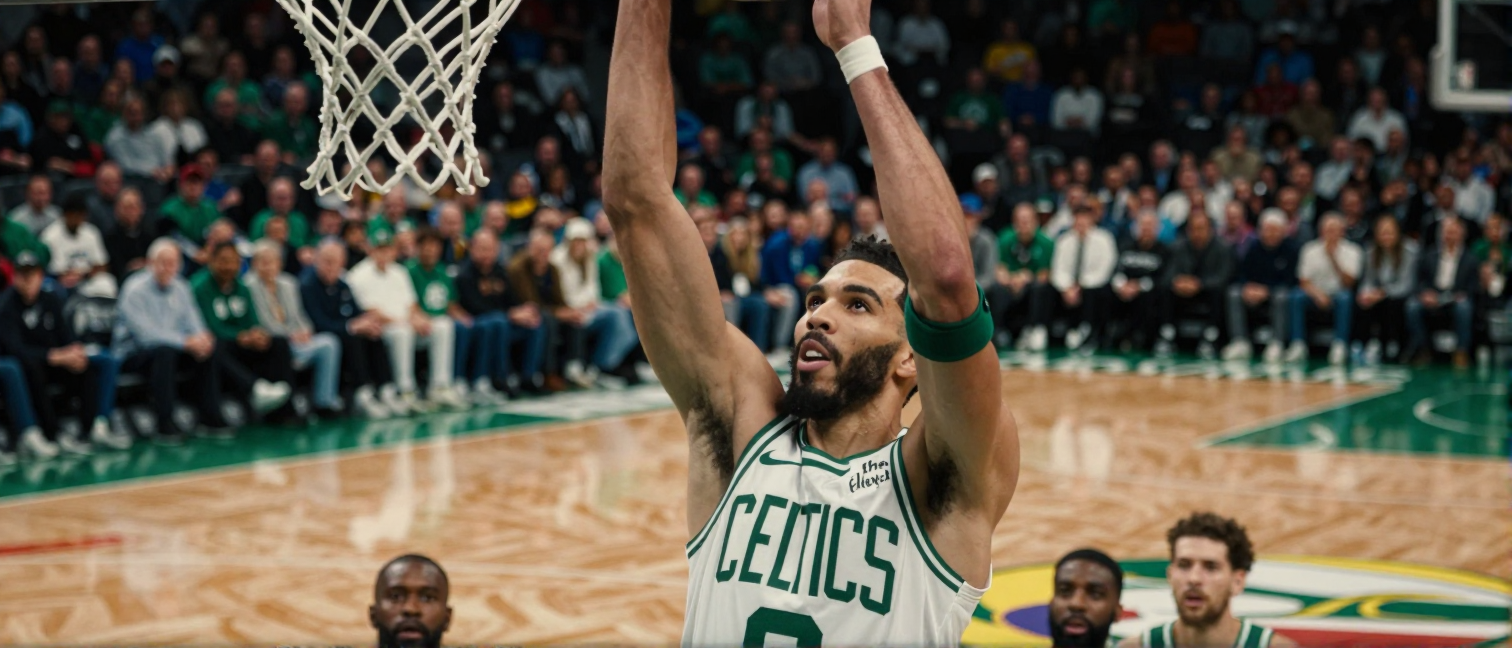 Jayson Tatum Embarrassed by Celtics' Graphic for 'The Odyssey'