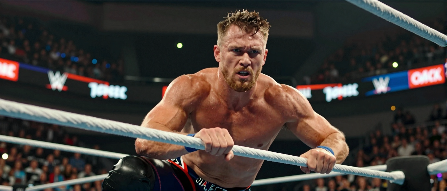 LA Knight Takes on Jacob Fatu in Thrilling WWE Monday Night Raw Match
