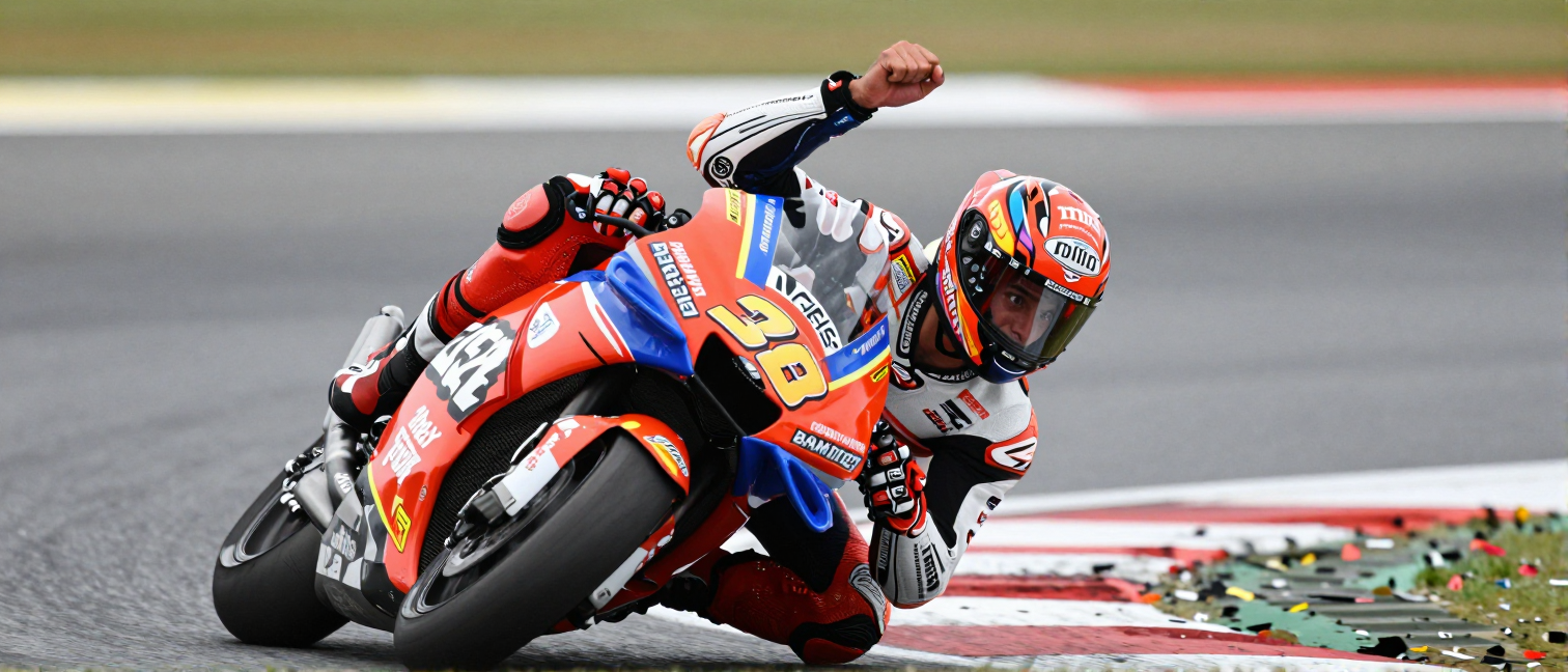 Alex Márquez Crashes in Sachsenring Race: Gibernau-Inspired Ducati Ends Early