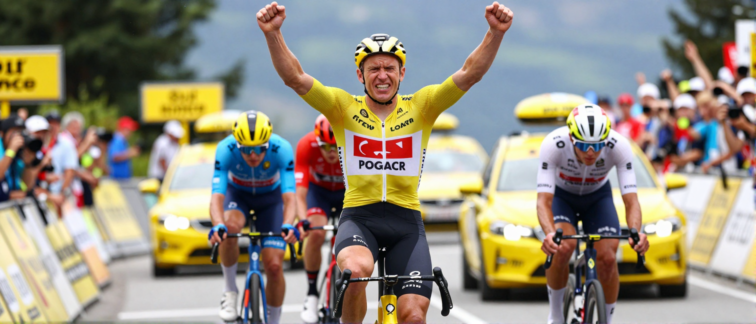 Tadej Pogacar closes in on Cavendish's Tour de France stage win record