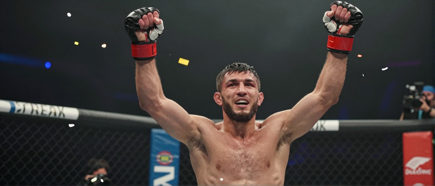 Shavkat Rakhmonov Extends Winning Streak with Dominant Performance