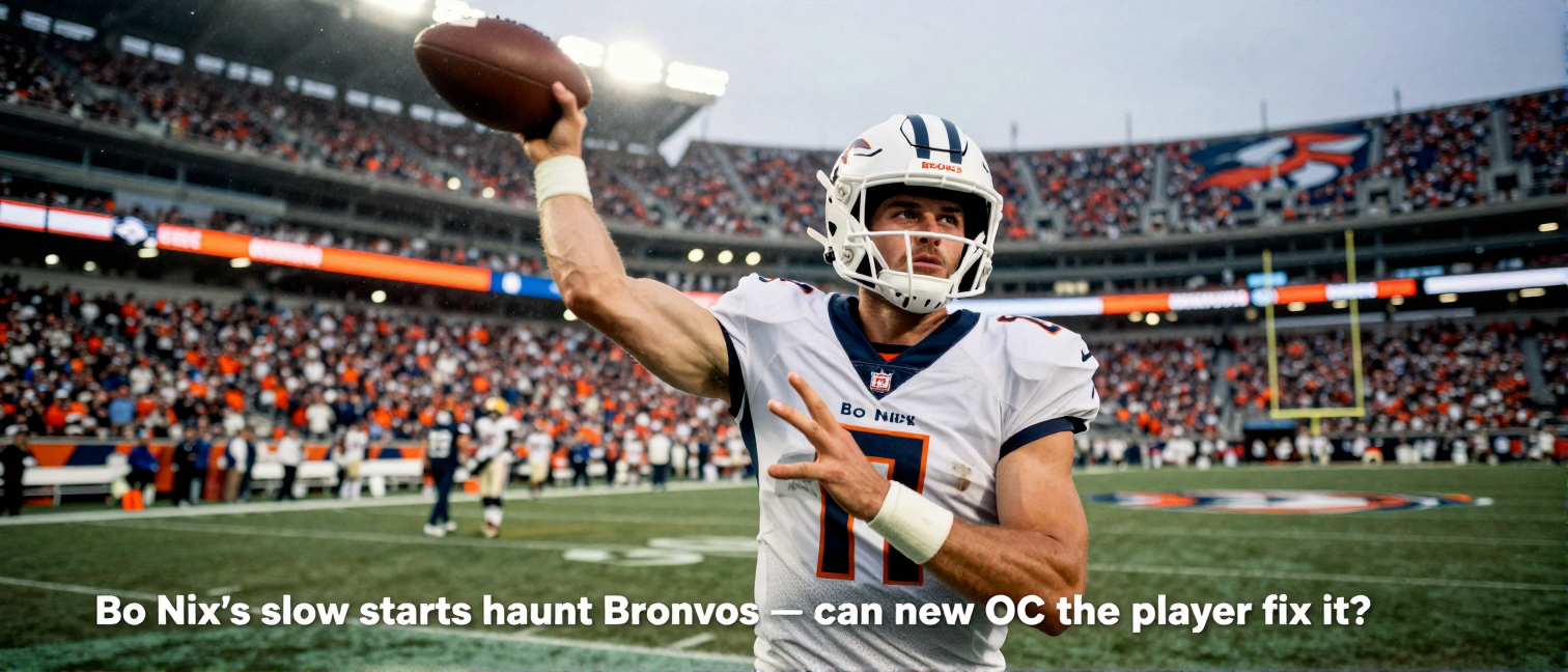 Bo Nix’s slow starts haunt Broncos: can new OC Davis Webb fix it?
