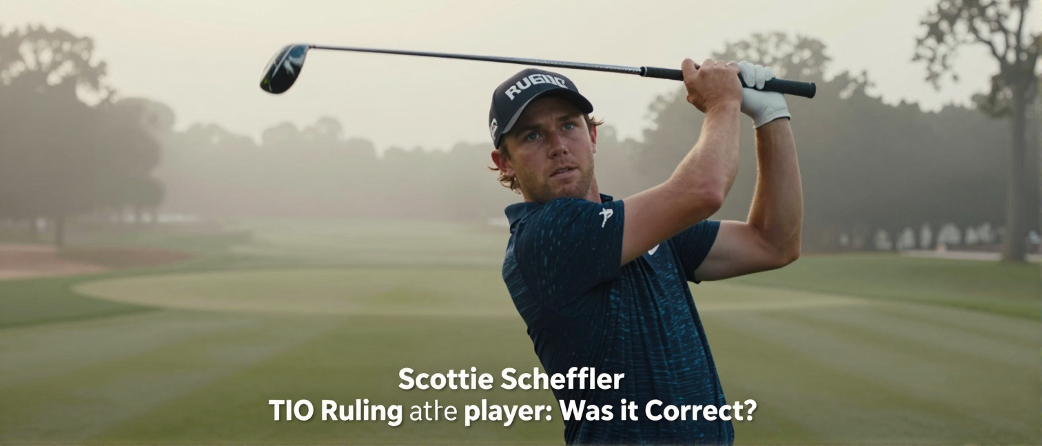Scottie Scheffler's TIO Ruling at The Open: Was it Correct? Here's the Rule