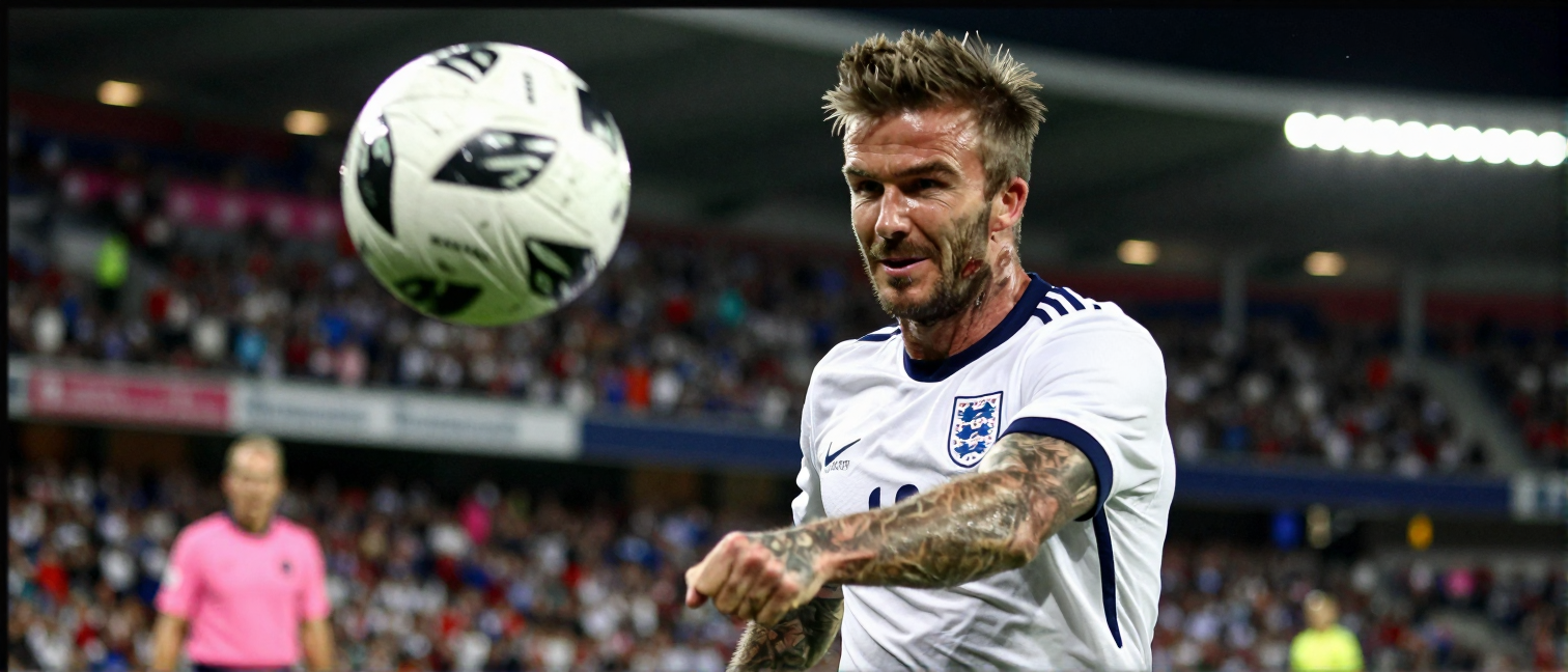 David Beckham Joins Mick Jagger at England vs. Norway World Cup Quarterfinal in Miami