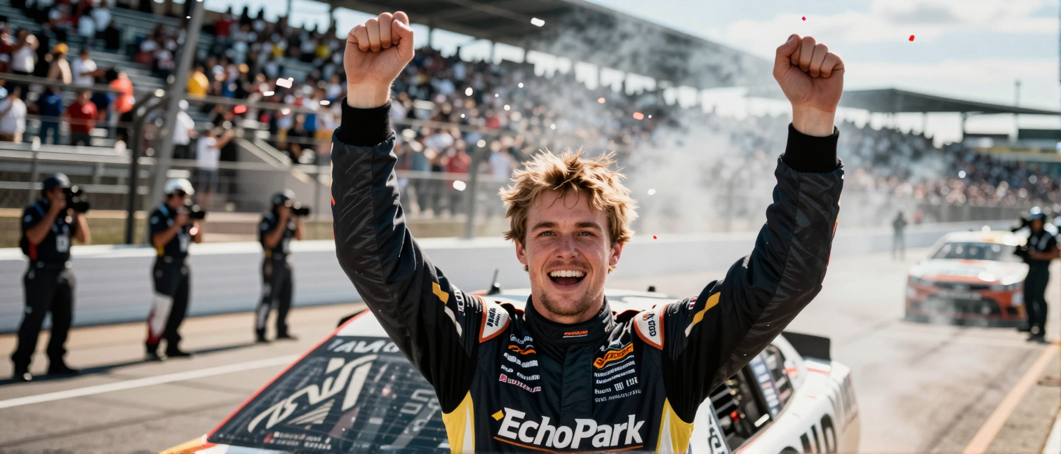 Ryan Blaney wins EchoPark Texas Grand Prix in wild overtime thriller