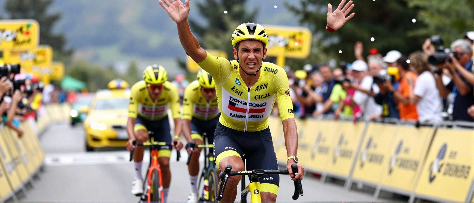 Biniam Girmay joins Tour de France celebration of African youth talent