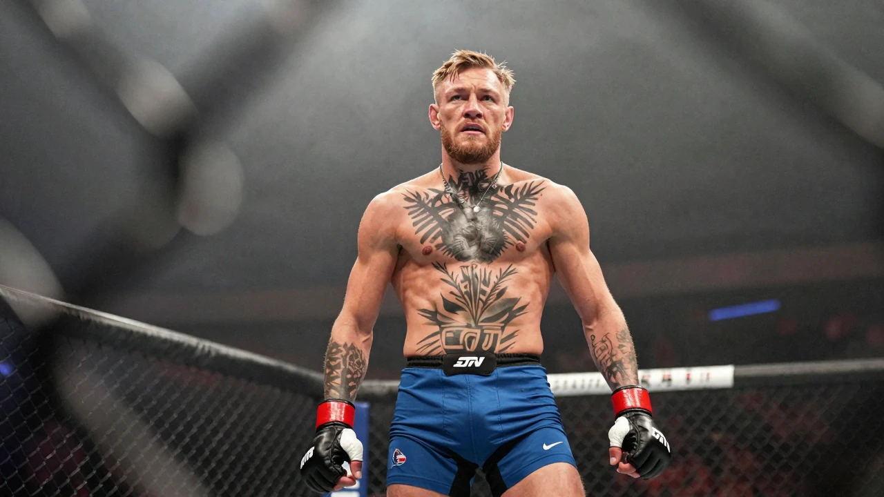 Conor McGregor Returns to Action with High-Intensity Film Set Appearance