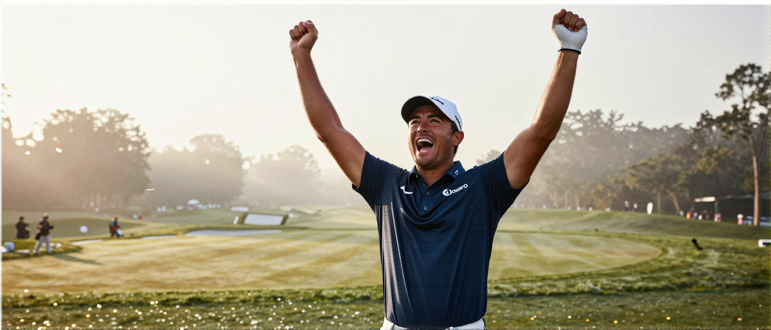 Collin Morikawa Shoots 61 at Travelers Championship, Falls Short of Victory