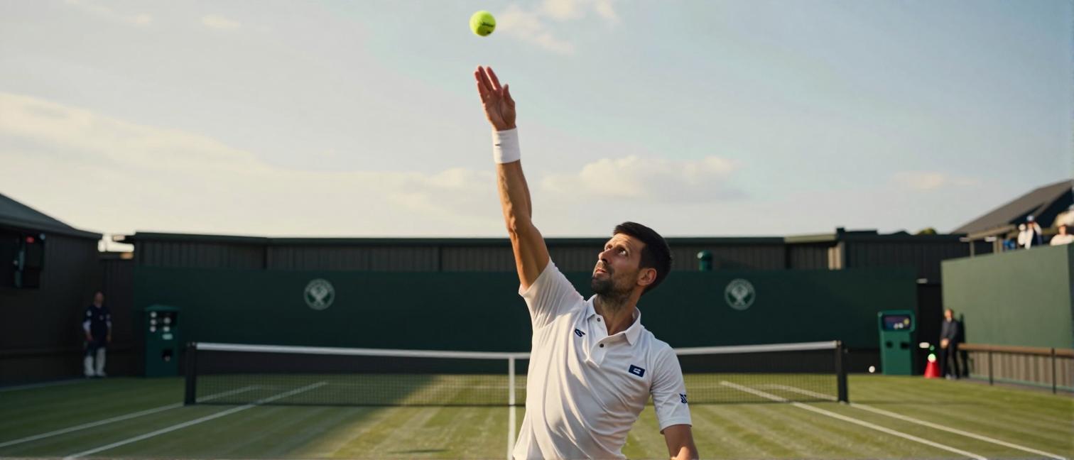 Novak Djokovic clinches eighth straight Wimbledon semifinal