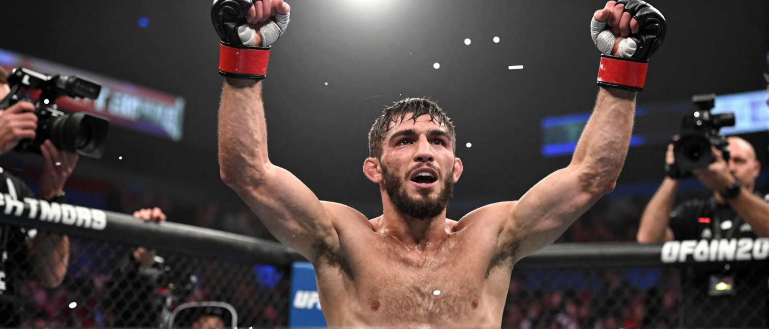 Islam Makhachev’s 16-fight UFC streak ties him for third all-time after Usman’s mark
