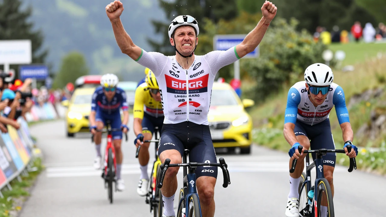 Tadej Pogacar Wins Vuelta Stage 4 Solo
