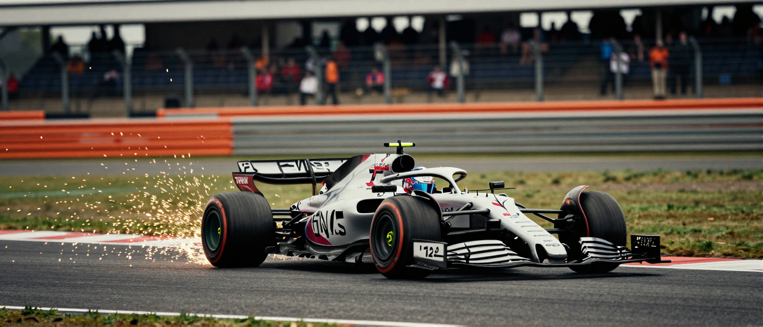Franco Colapinto Battles Midfield at Silverstone