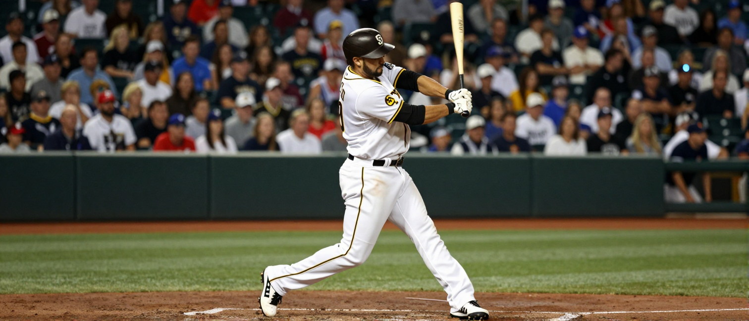 Fernando Tatís Jr. stunned he missed Miguel Rojas pitch in Padres blowout