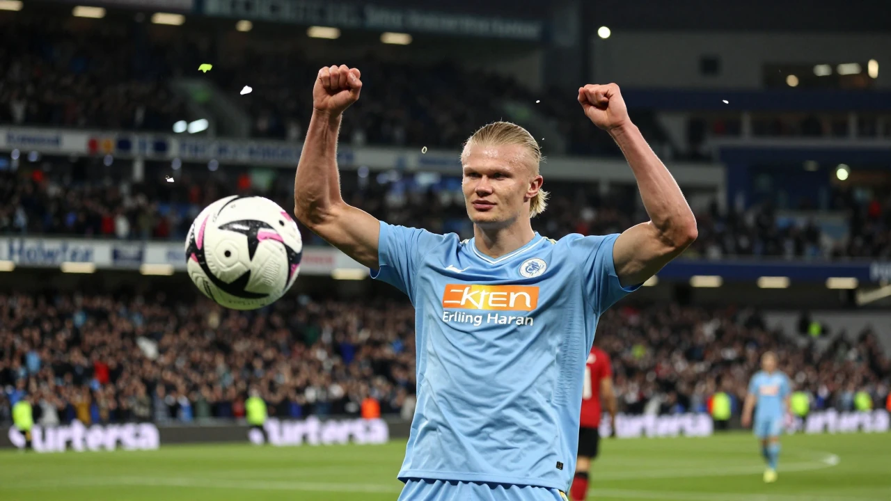 Erling Haaland Scores Brace as Manchester City Cruise Past Crystal Palace