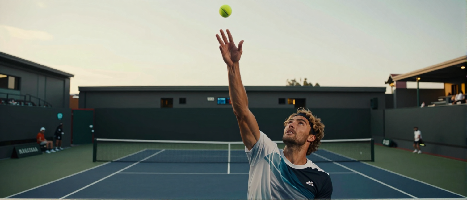 Stefanos Tsitsipas battles Jérôme Kym in Swiss Open thriller