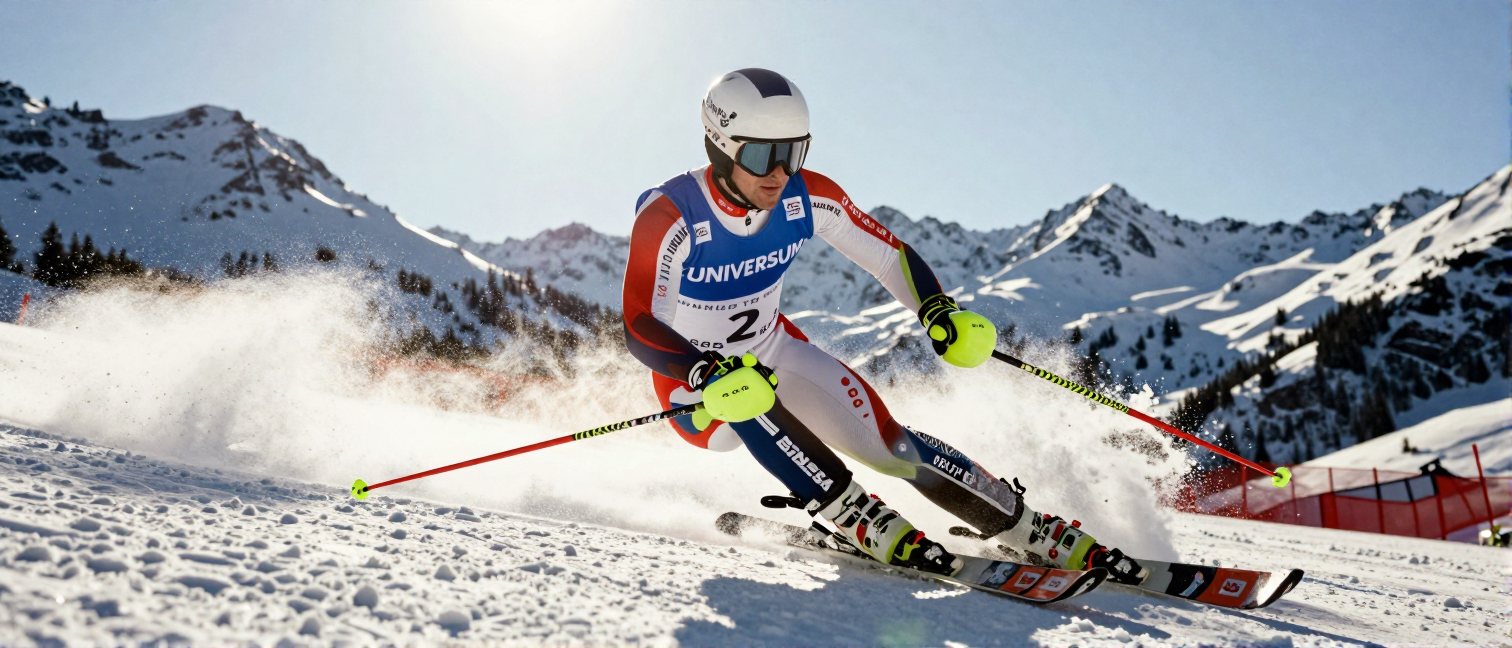 Hermann Maier Stars in 'Universum' Skiing Segment in Thayatal