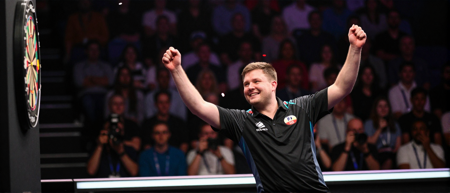 Chris Dobey Signs Off with a Win at World Matchplay Darts