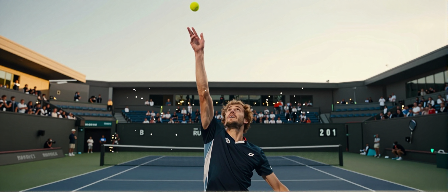 Andrey Rublev battles Daniel Altmaier in Nordea Open quarterfinal rematch