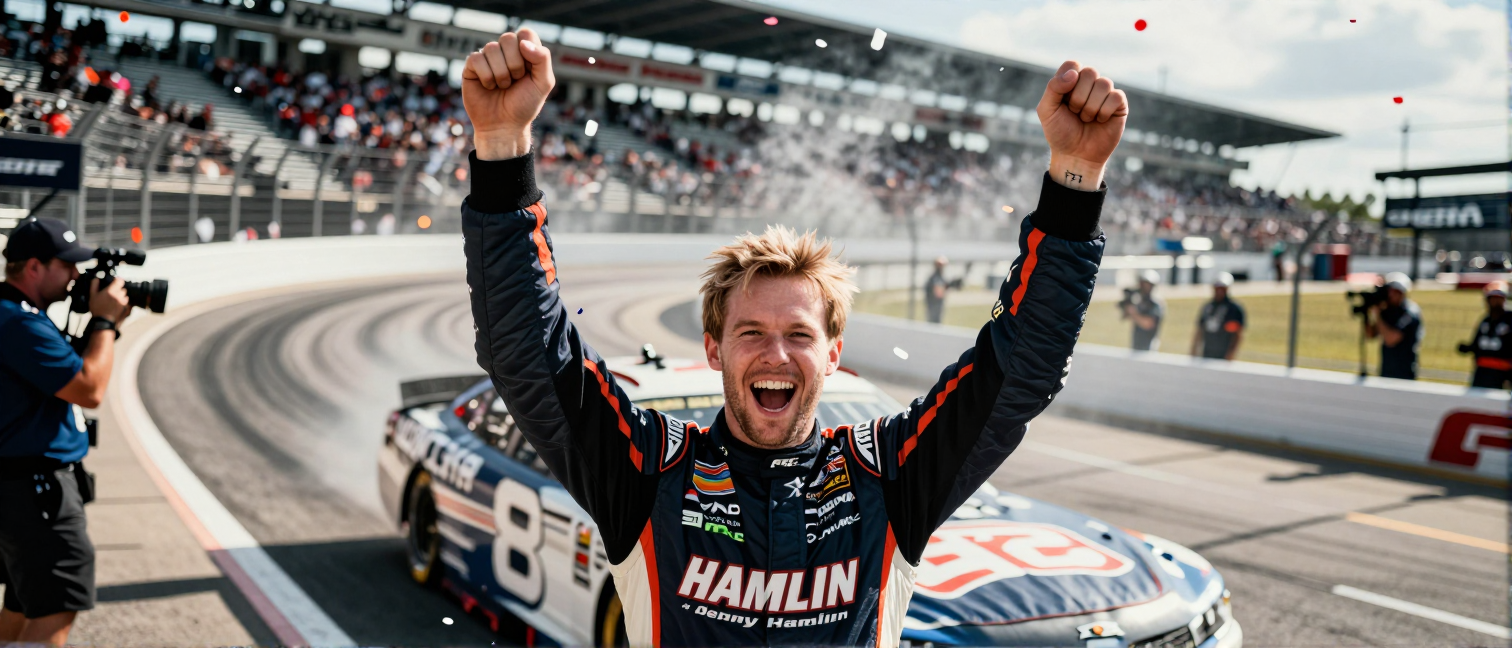 Denny Hamlin reveals drivers’ Atlanta pact to block Carson Hocevar’s win