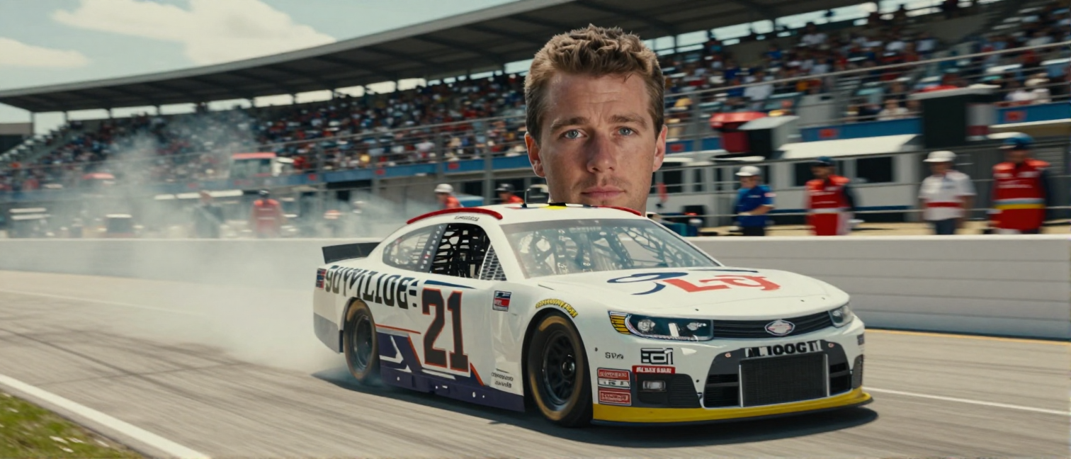 Denny Hamlin Trolls Joey Logano with Iconic Martinsville Line