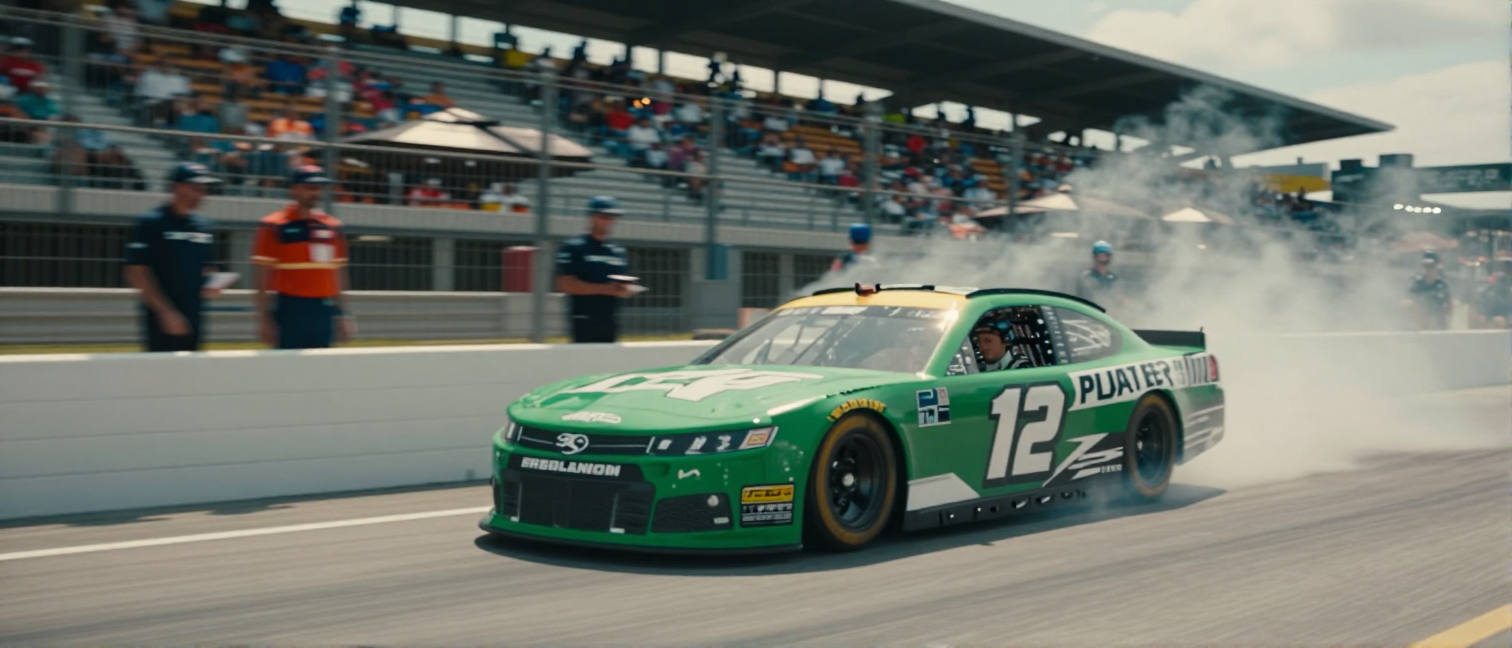 Alex Bowman Crashes During Green-Flag Pit Stops at North Wilkesboro