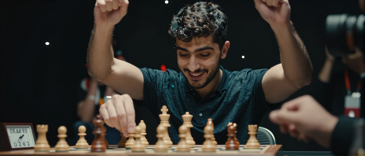 Alireza Firouzja Loses to Nihal Sarin in Bullet Chess Championship