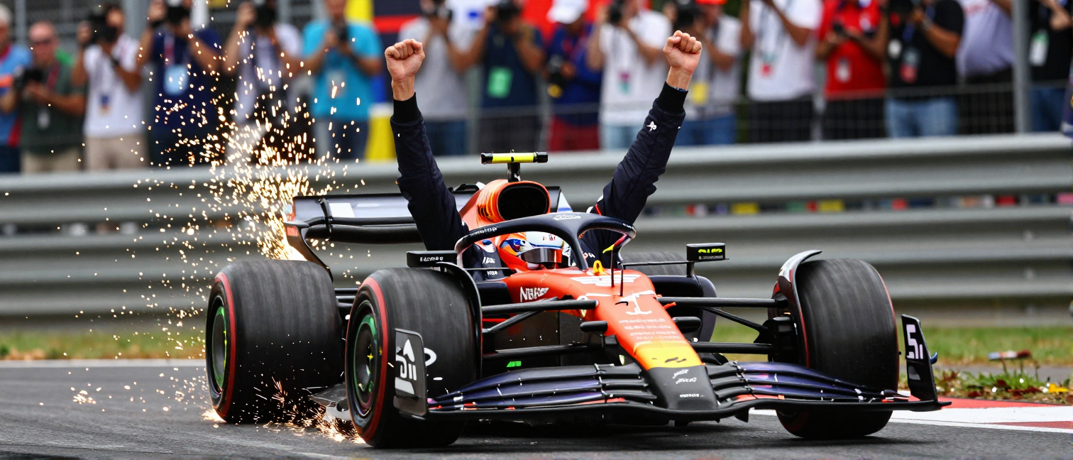 Lando Norris Fights for Championship as Russell Crashes Out