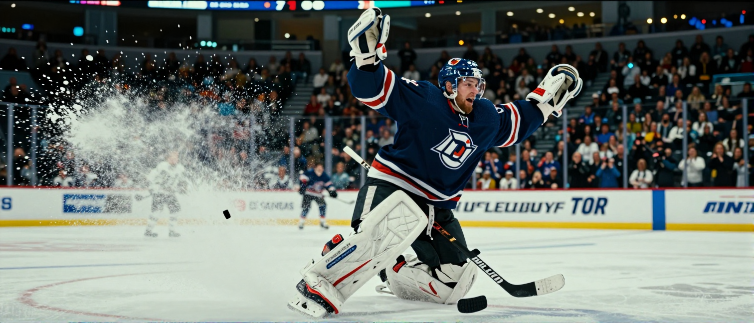 Connor Hellebuyck's Future Shapes Jets' Stanley Cup Window