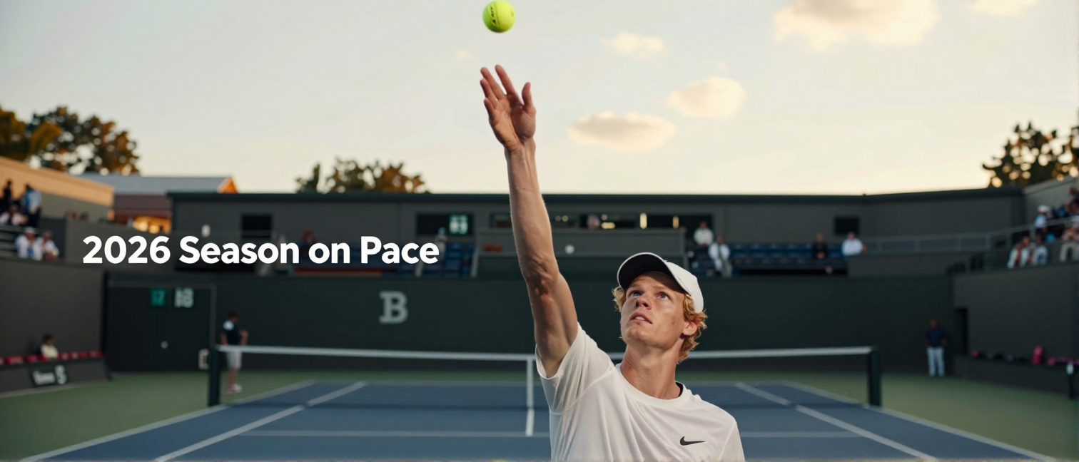 Jannik Sinner's 2026 Season on Pace to Break Records