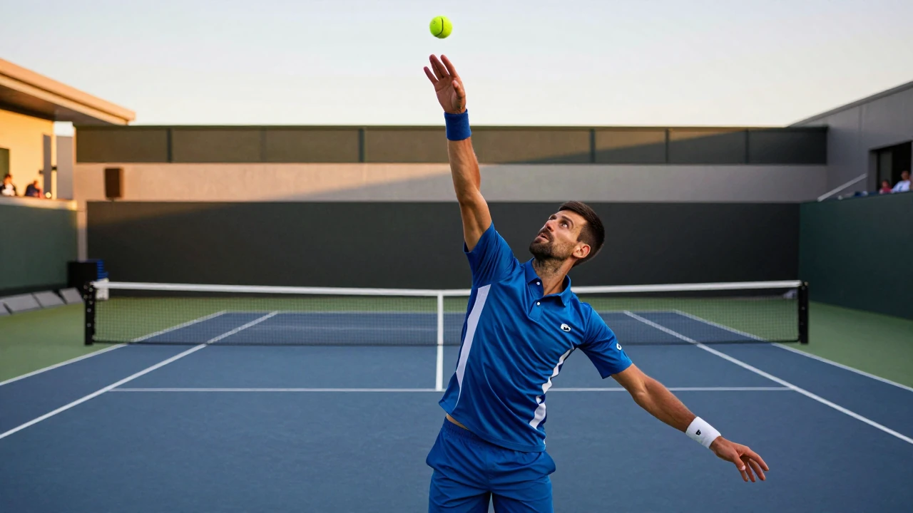 Novak Djokovic Battles Past Bu in Beijing